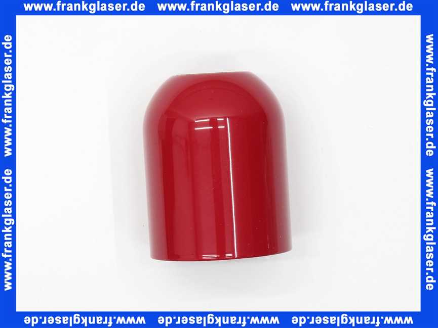 1398143 Hans Grohe Kugelrosette rot f.UP-Batterie