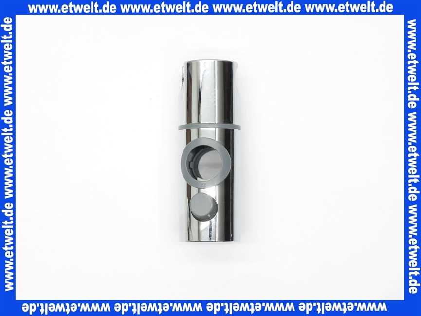 59911324 Hansa Gleiter Brausehalter zu Brausestange verchromt (Nachfolgeartikel 59912595)