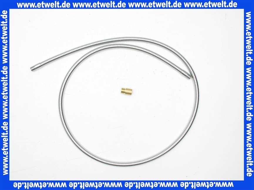 59914032 Hansa Metallschlauch komplett M12x1 - M12x1