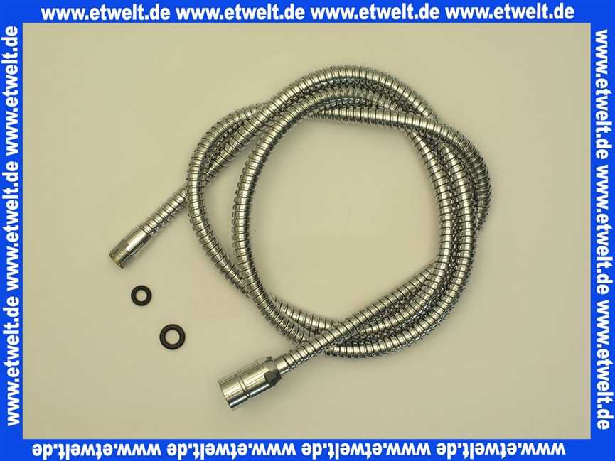 912765 Hansa Metallschlauch 18x2.5 M14x1 1500mm