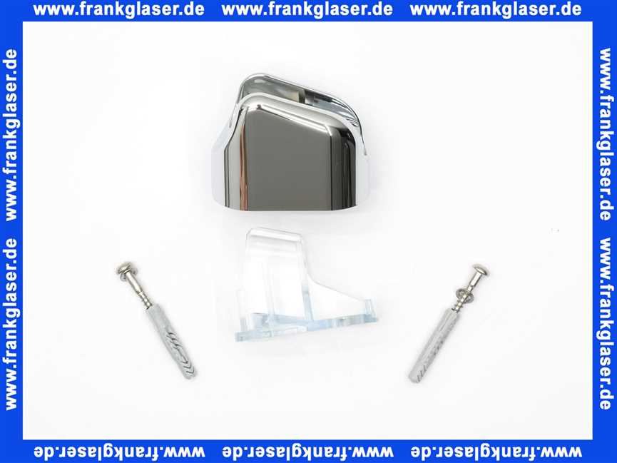 28321000 Positionshalter für Schläuche mit konischer Mutter verchromt Brausehalter Wandhalter für Handbrause