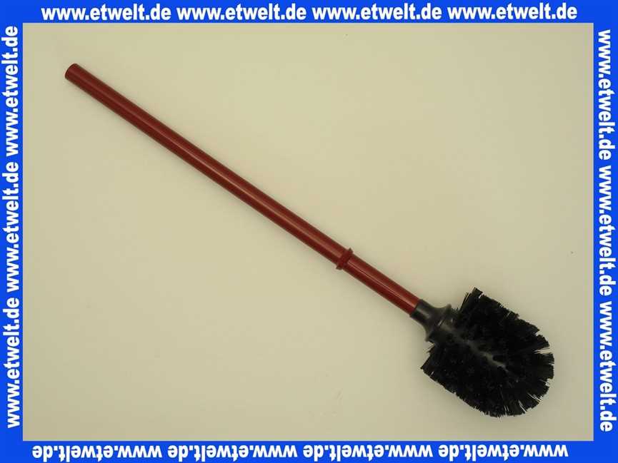 4772001033 WC-Bürste Hewi Serie 477 mit Stiel rubin rot