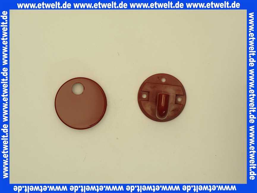 4779001033 Handtuchhaken Hewi 477 45mm rubinrot