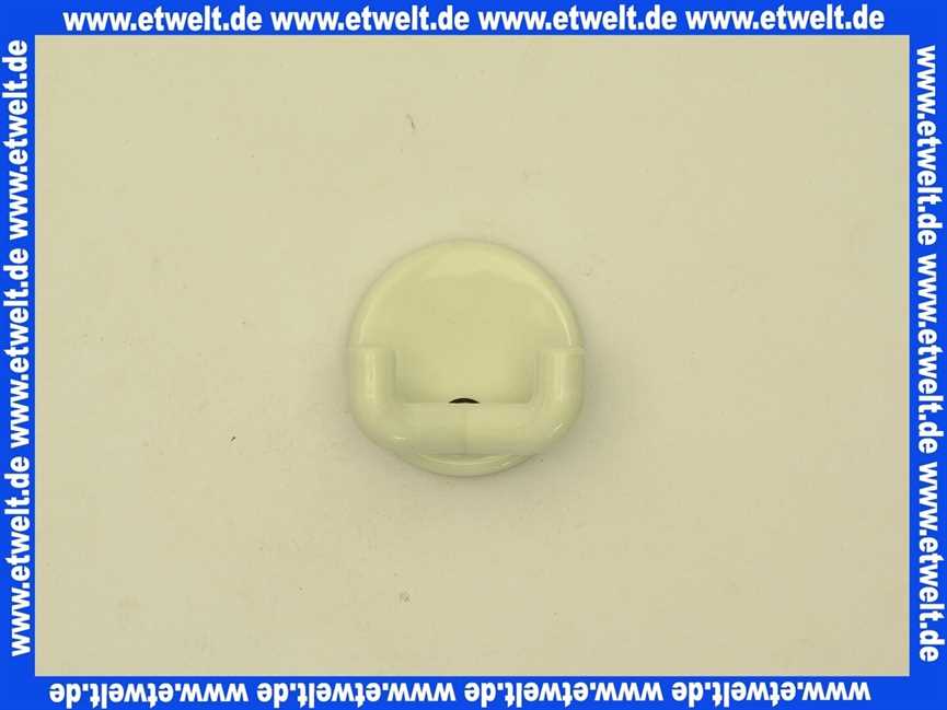 8019002099 Handtuchhaken Hewi doppelt 31mm reinweiss