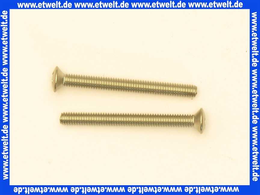 A961143AA Ideal Standard Schrauben für Rosette verchromt