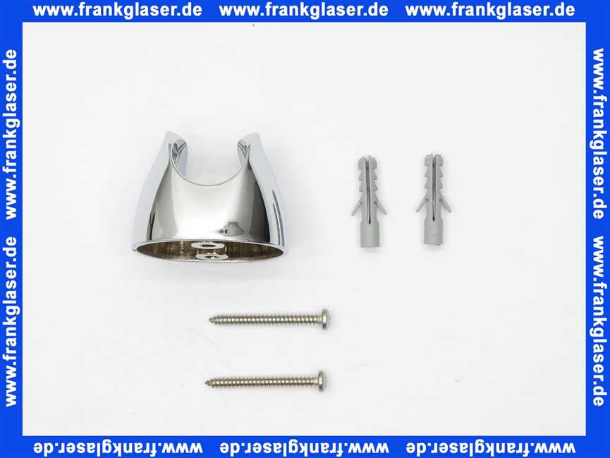 Ideal Standard Wand Brausehalter Halter für Handbrause mit Brauseschlauch mit konischer Mutter verchromt H0936AA