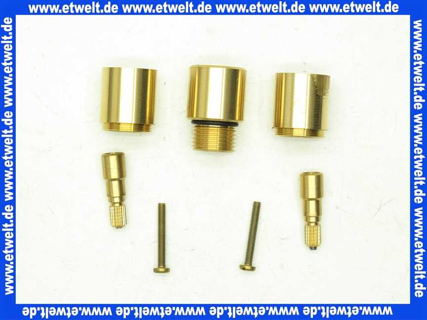 Ideal Standard Verlängerungs-Set 25mm zu Jado 3 Loch Waschtisch Wand UP-Armatur