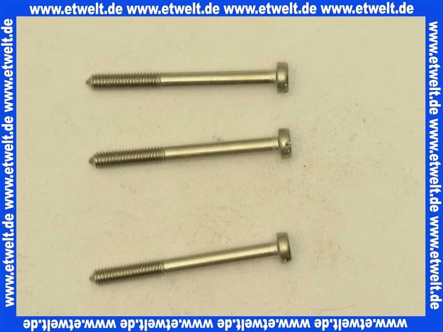 A963335NU Ideal Standard ZYLINDERSCHRAUBE M4X41,7