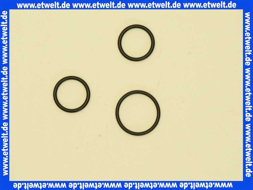 A963431NU Ideal Standard Set O-Ringe Dichtungen für RV-Stop