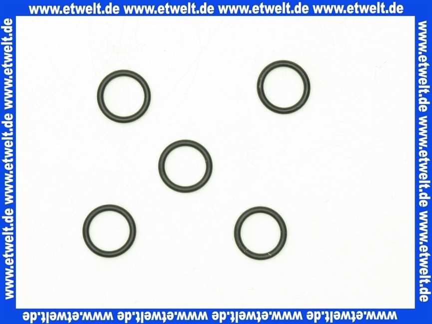 N040477NU Ideal Standard O-Ring Dichtung Dichtring 8 X 2,4mm Set mit 5 Stück