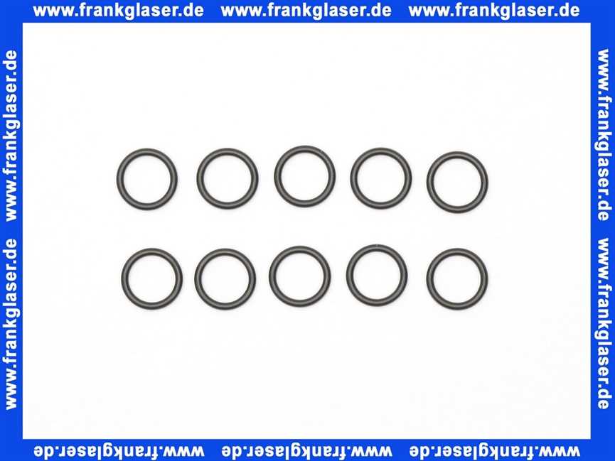 N058116NU Ideal Standard Set 10 Stück O-Ring Dichtung Dichtring 9 X 1,5mm