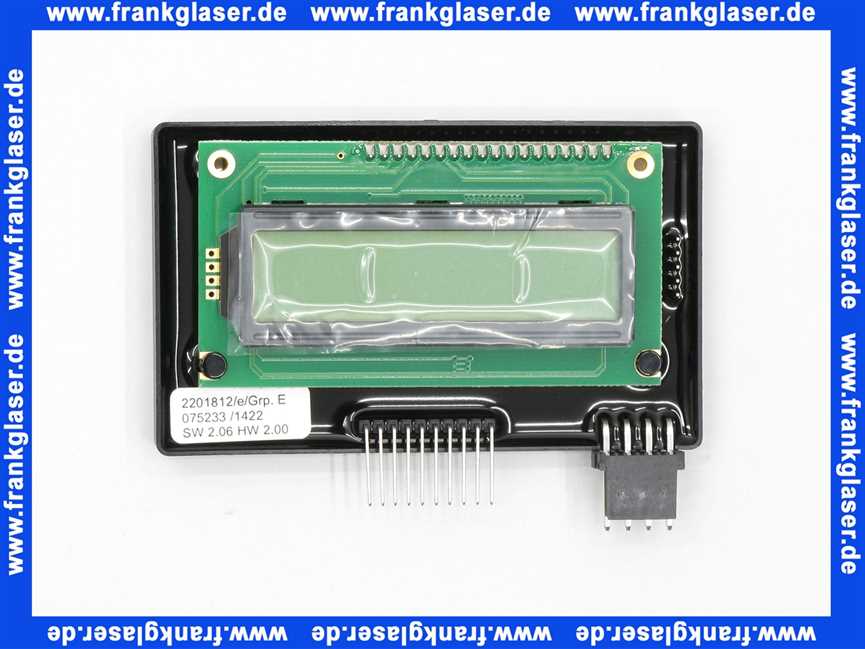 Judo Ersatzteil I/O Modul 2 x 16 RGB LCD Display 2201847