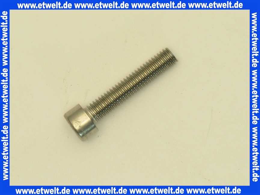 Judo Zylinderschraube mit Innensechskant Schraube aus Edelstahl A2 M6 x 30mm