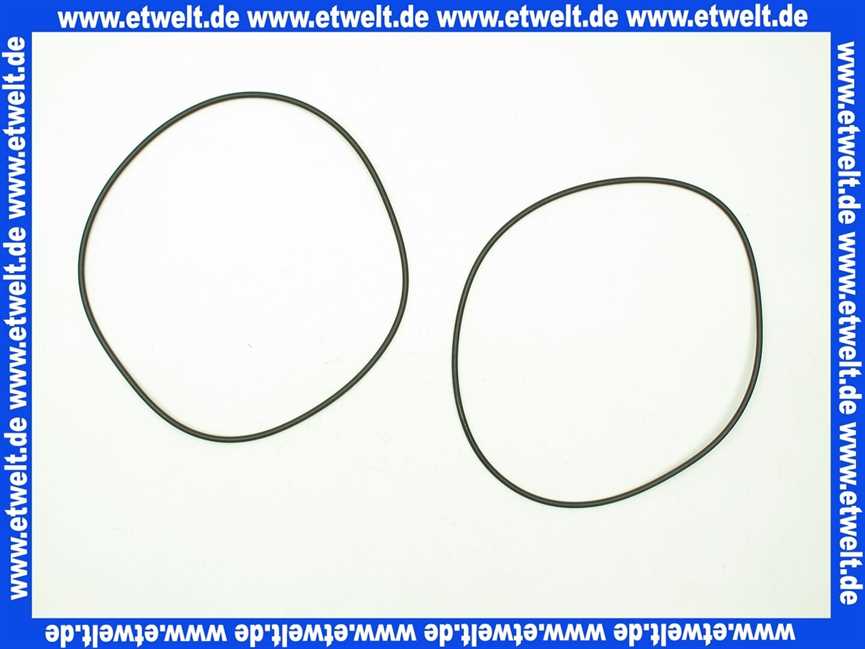 JP48319 Jung O-Ring Dichtung für Behälterpumpe UC an Hebeanlage Compli 400 2 Stück