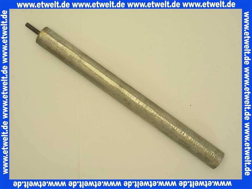 54914978 Junkers Anode e D 33x300/M8x25/30 Opferanode Magnesiumanode