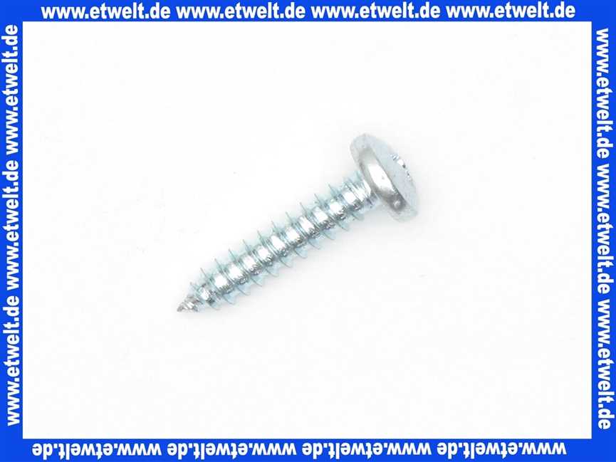 59134532 Junkers Blechschraube DIN 7981-C-ST4,8x22 für SG 12 A.., SG 14 A..