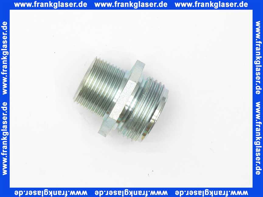 7100428 Junkers Anschlussnippel f Gas Typ G1-R3/4 für BK 11 W.-11,-18,-24