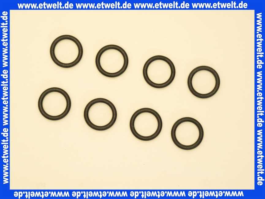 7101234 Junkers O-Ring für Plattenwärmetauscher (8x)