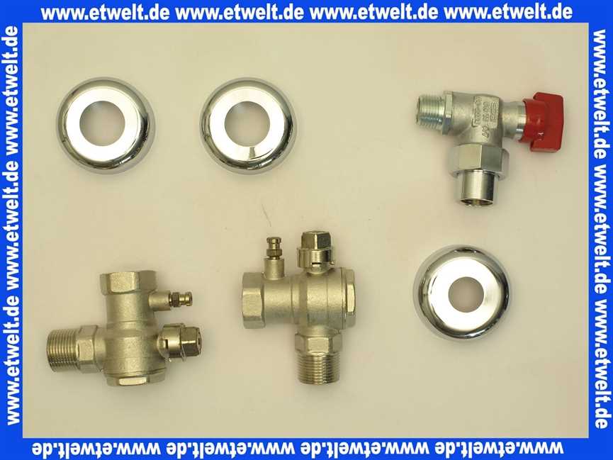 7719001278 Junkers 1 Service-Paket Heizung/Gas 1/2  Unterputz Nr. 424/1