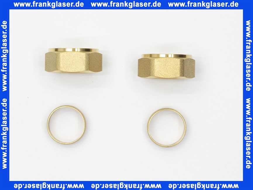 Junkers 7735600313 Verschraubung 22mm (2x)