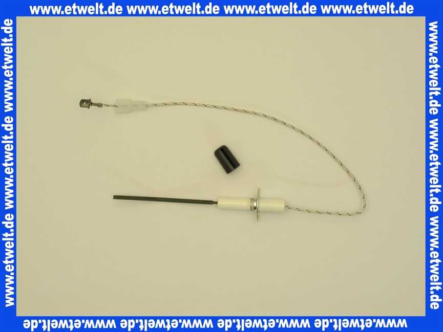 7746700133 Junkers Ionisationselektrode mit Kabel und Stecker für U11x/12x