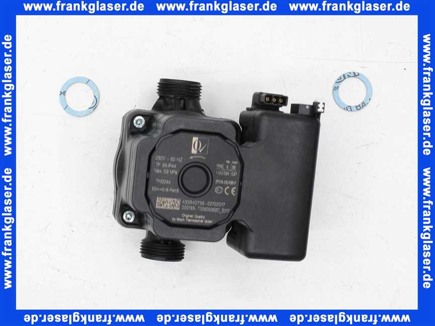 7746900557 Junkers Pumpe 2W PWM (3,6%) für BK 16 W..