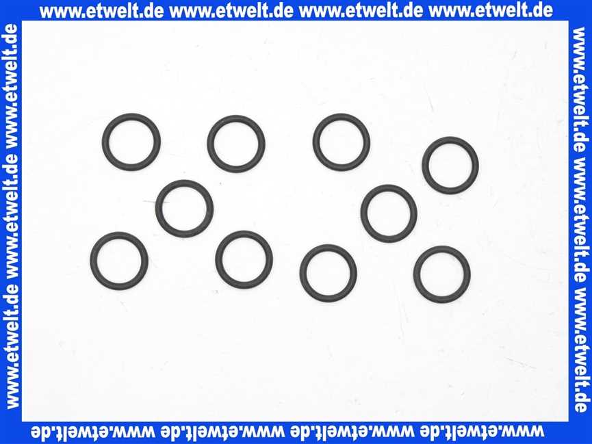 55178 Keuco O-Ring Ersatzt.Acc.55178, 15x2 (10 Stück)