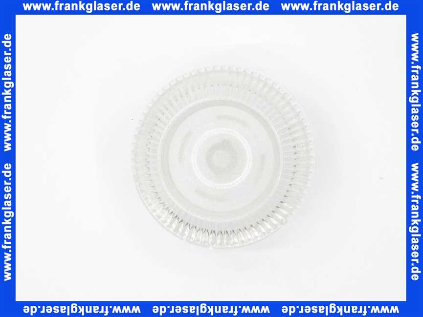 Kludi-Ersatzteil Rosette f. Waga 2000 transparent 82309521-00