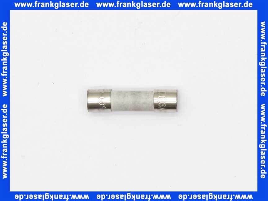 94.89400-5003 MHG MAN Sicherungselement T 6,3A, H 19181, 5x20 mm Schmelzsicherung