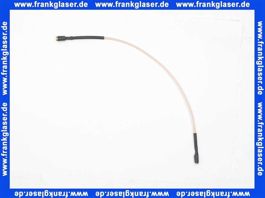 95.24200-0054 MHG MAN Zündkabel mit Stecker zu RE 1LN, 4/4mm, 275 mm