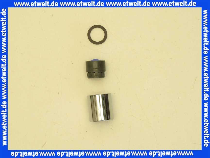 01560145 Neoperl® Strahlregler Perlator® Strahlregler Luftsprudler TT verchromt IG 3/8  V = Full Flow