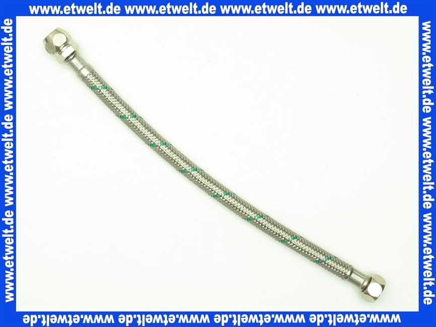 66860430 Neoperl® NEOFLEX Panzerschlauch DN 8 Quetschverschr. x IG 8 x 3/8  300