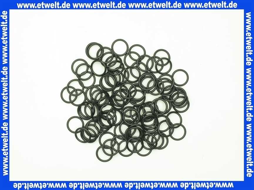 O-Ring Dichtung Dichtring 5,28x1,78 mm NBR (100 Stück)