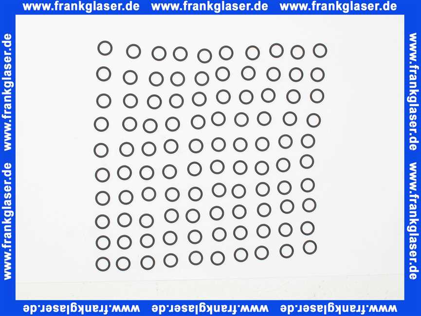 O-Ring Dichtung Dichtring 11,00x2,00 mm NBR (100 Stück)