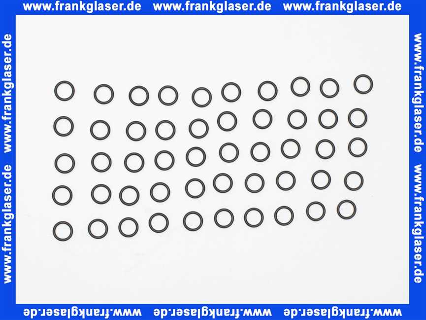 O-Ring Dichtung Dichtring 11,00x2,00 mm NBR (50 Stück)