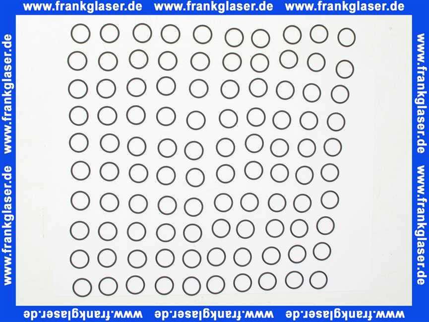 O-Ring Dichtung Dichtring 21,00x3,00 mm NBR (100 Stück)