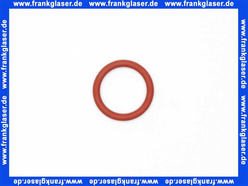 O-Ring Dichtung Dichtring 25,00x4,00 mm Silikon 70°Shore rot