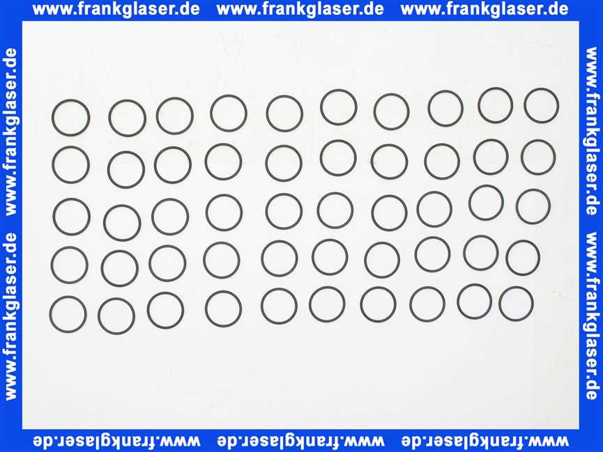 O-Ring Dichtung Dichtring 26,00x2,00 mm NBR (50 Stück)