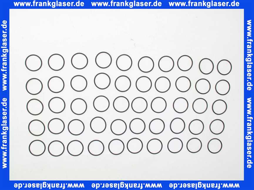 O-Ring Dichtung Dichtring 43,00x3,00 mm NBR (50 Stück)