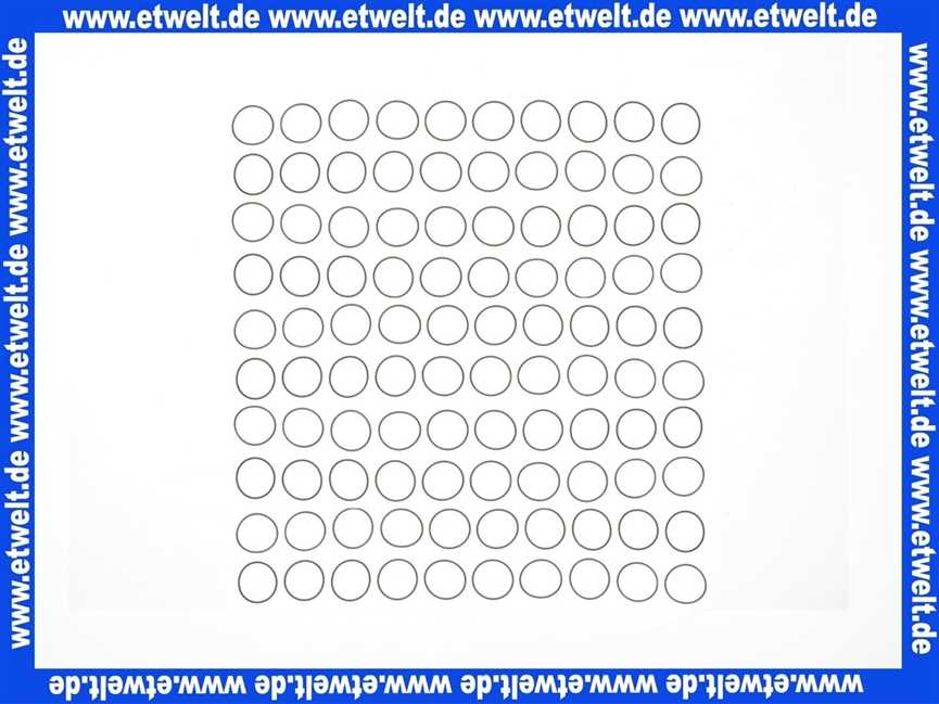 O-Ring Dichtung Dichtring 44,04 x 3,53 mm NBR (100 Stück)