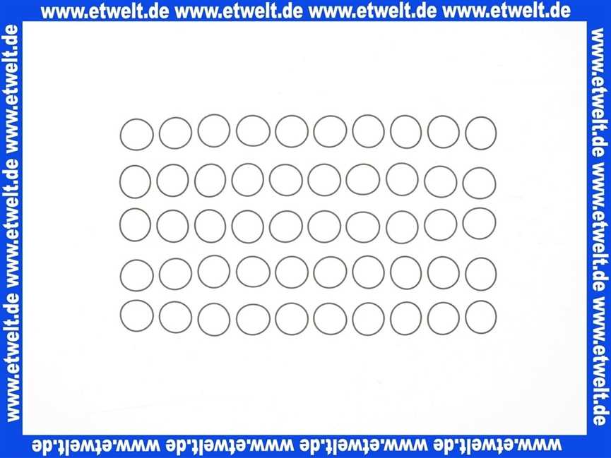 O-Ringe 50,00x6,00 mm NBR (100 Stück)