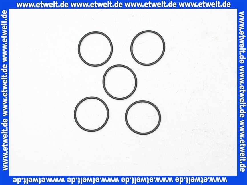 5 Stück Gummi O-Ring Dichtung 16 x 11 x 2,5mm NBR