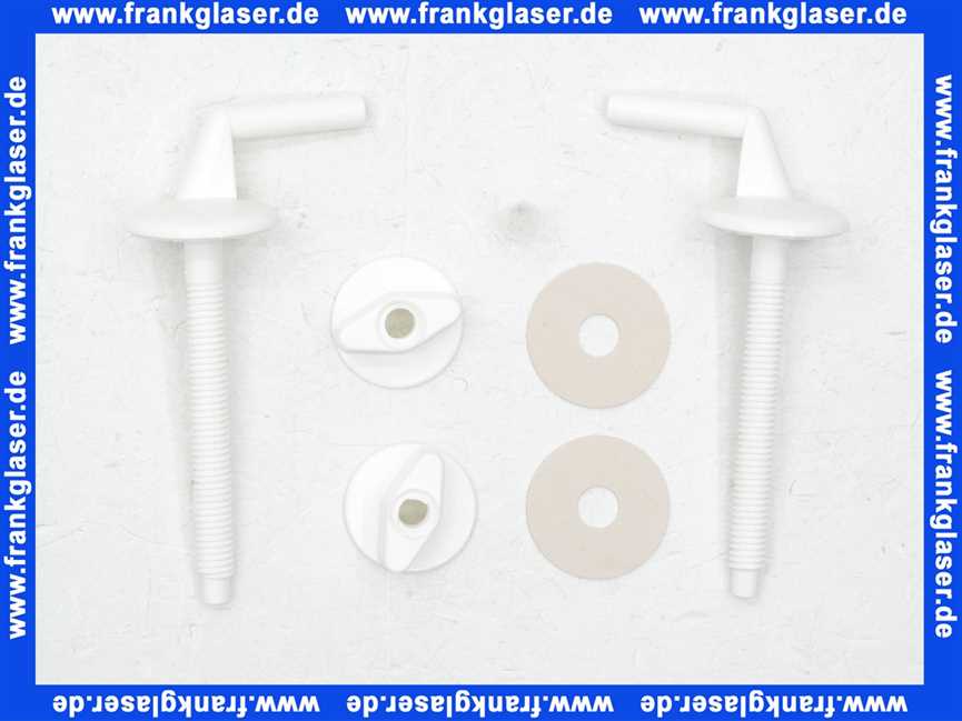 790840102 Pagette Kunststoffbefestigung weiss für Exclusiv C / Primat / Futura / Spezial Neu WC-Sitz