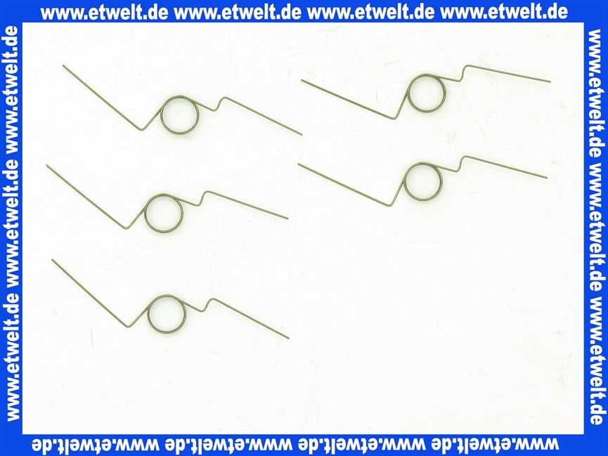 Remeha Set Feder (5x) 97955508