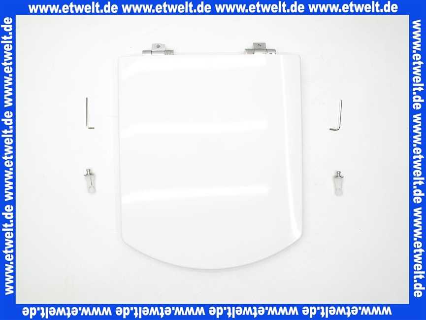 7801622004 Roca WC-Sitz Hall mit Deckel und Absenkautomatik, weiss