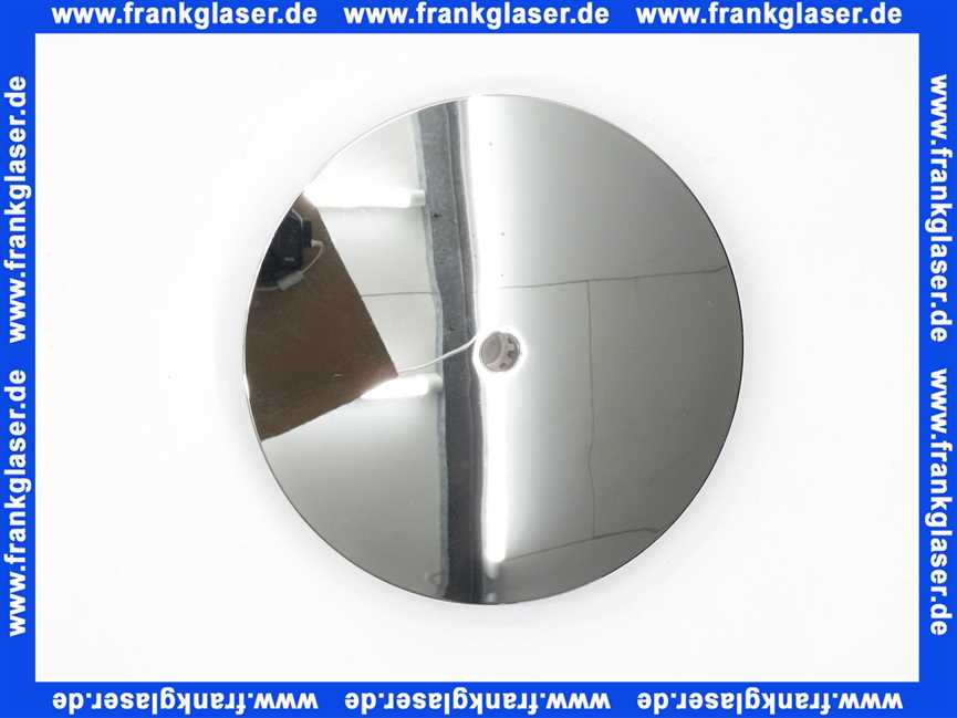 0410581 SANIT Abdeckplatte Deckel chrom für Funktionseinheit 823/90 FW und 823/90 FS