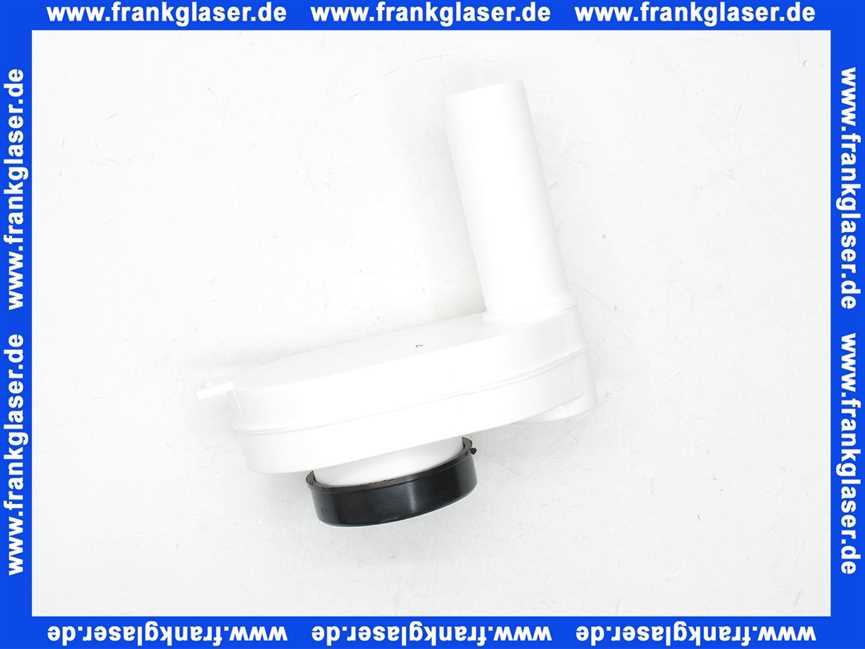 Sanit Urinal Absaug- Geruchsverschluss DN50/40 waagerecht 31407000000