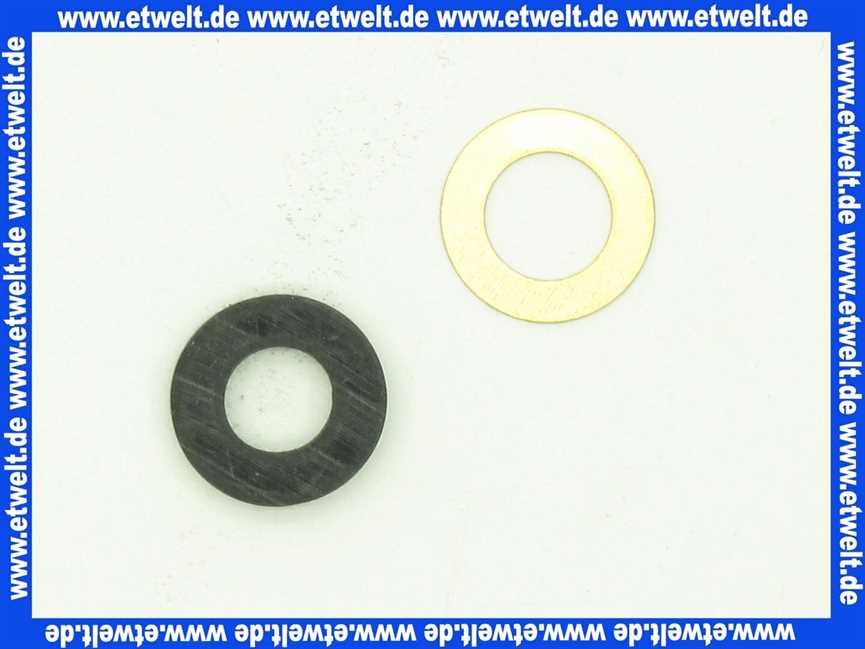 Schell Quetschdichtung 3/8 x8mm ( Gummiring und MS-Unterlegs