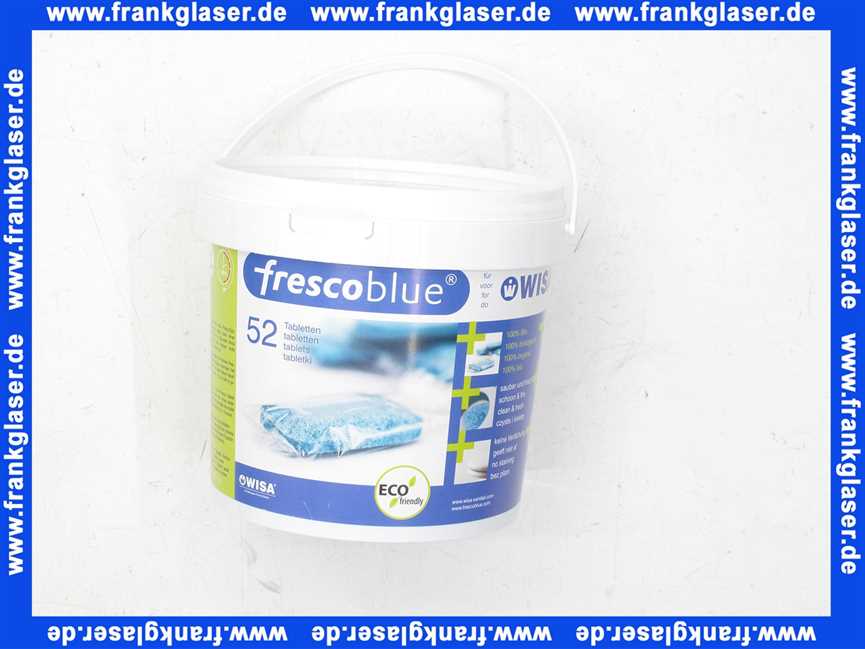 Schwab Reinigungstabletten Fresco Blue 52 St. Tabletten für Clean 6050411525