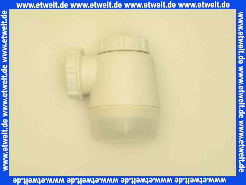 7098180 Sieger Siphon L=98mm für GB102